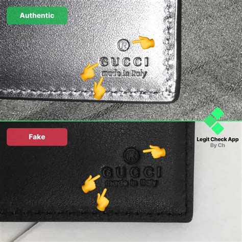 fake gucci wallet vs real|gucci knockoff wallet.